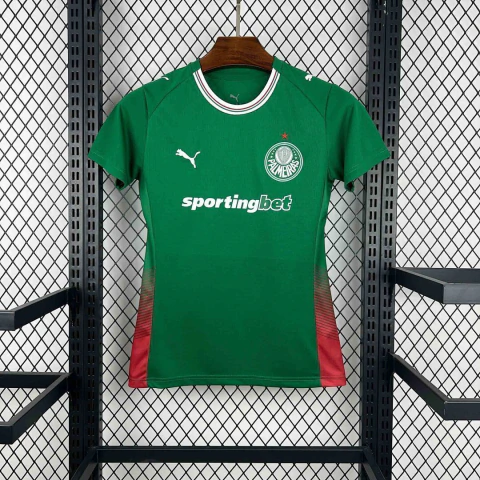 Camisa Palmeiras Home 26/27 - Torcedor Feminina Verde