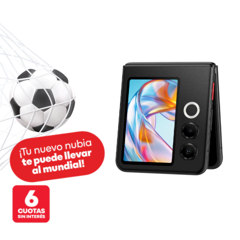 Nubia Flip 2 5G Black - comprar online