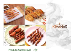 Espeto Churrasco Aço Inox - 10 ou 20 peças | Produto Sustentável - Kivanas