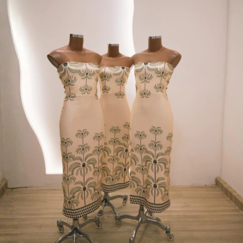 Vestido Palma Midi