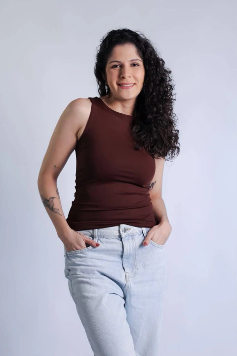 BLUSA ÍRIS - MARROM