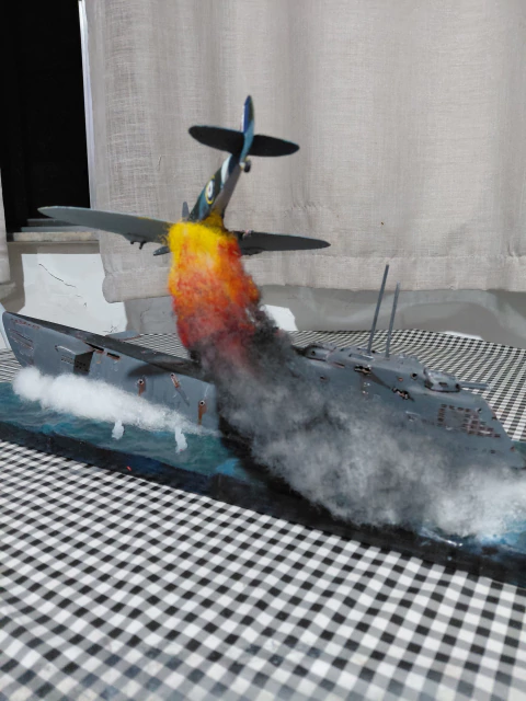 Diorama Realoista da Batalha do Mar do Norte (1944-1945)