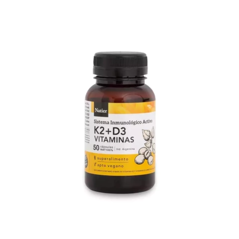Natier-Vitamina K2+D3 50 Capsulas