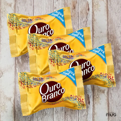 Kit 4 Bombons Ouro Branco