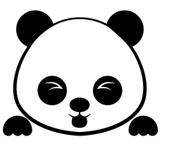 Kit 3 Adesivo Decorativo Interruptor Panda Fofo Vinil Parede Quarto Infantil Decoração Quarto Sala Casa