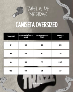 CAMISETA OVERSIZED VALE DA SOMBRA - comprar online