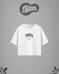 CROPPED OVERSIZED SUEDINE YESHUA - comprar online