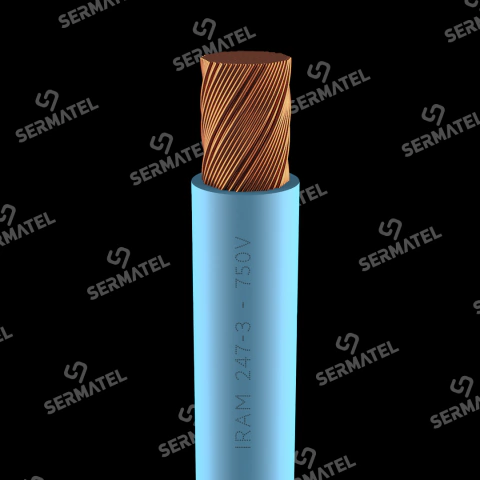 CABLE UNIPOLAR EXTRAFLEXIBLE IRAM 247-3 PRYSMIAN x 100mts - SERMATEL