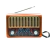 Rádio Retrô Portátil XTRAD KMS-6681. - comprar online