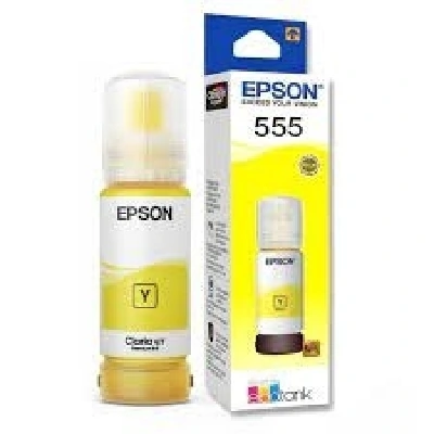 REFIL TINTA ORIGINAL EPSON T555420 AMARELO P/L8180 FOTOGRAFICO