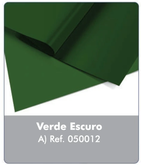 COLOR SET VERDE ESCURO 66X48CM UNITÁRIO RIDET