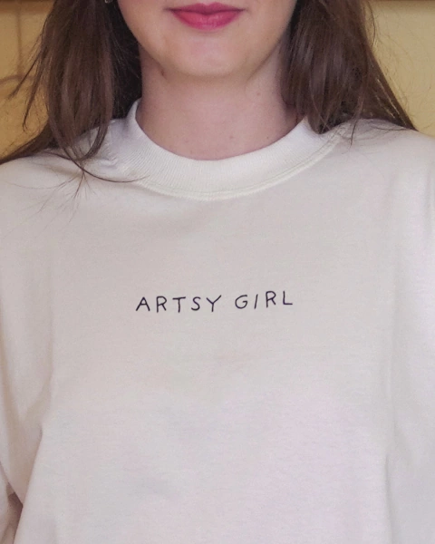 Camiseta | artsy girl