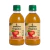 Kit Vinagre De Maçã Orgânico 4,2% Acidez - 4 Estações 2 Unidades 450ml