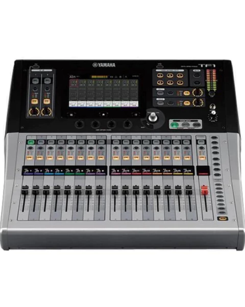 Mesa de Som Yamaha TF1 Digital 40 Canais Bivolt Preta/Prata