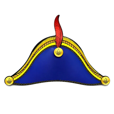 Gorro Bicornio San Martin Cartón