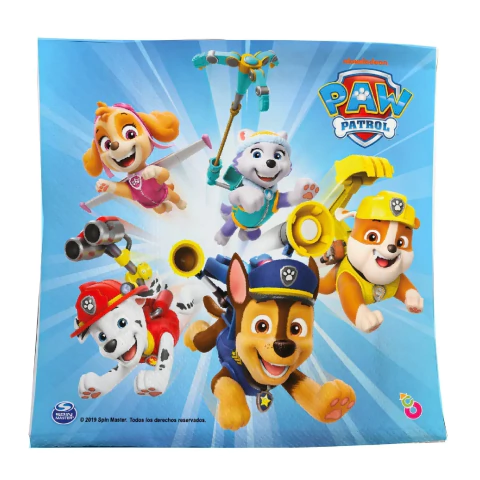 Servilleta PAW PATROL x20 - comprar online