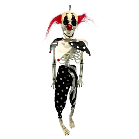 Muñeco Colgante Esqueleto Payaso Mechón