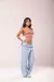 Body Luciana Poliamida Multiformas Marrom - comprar online