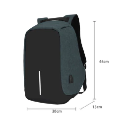 Mochila Antirrobo Impermeable Carga Usb + Power Bank en internet