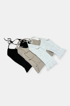 C323 TOP BAMBULA ESPALDA DESCUBIERTA - Apink Bsas
