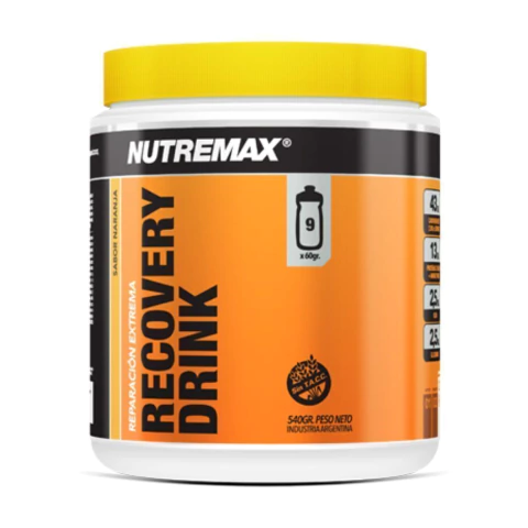 Recovery Drink 540 NUTREMAX | Recuperación Muscular Rápida y Sostenida