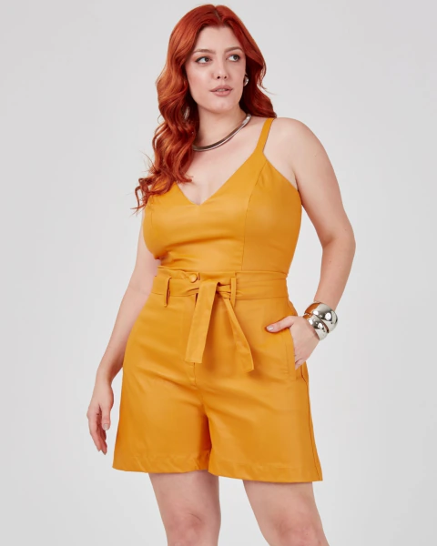 Bermuda fenty Amarelo - comprar online