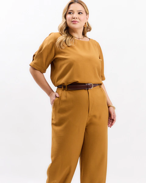 Blusa Valência Caramelo - comprar online