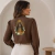 BLUSA NOSSA SENHORA APARECIDA - MARROM - comprar online