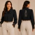 BLUSA NOSSA SENHORA DE QUADALUPE - PRETA