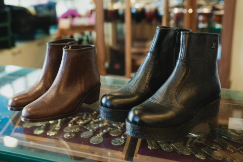 Bota caña corta