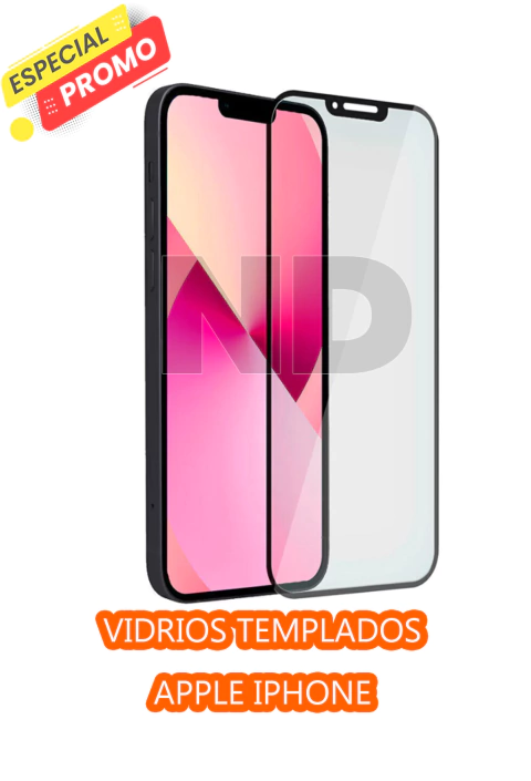VIDRIO TEMPLADO 9D IPHONE 14 - comprar online