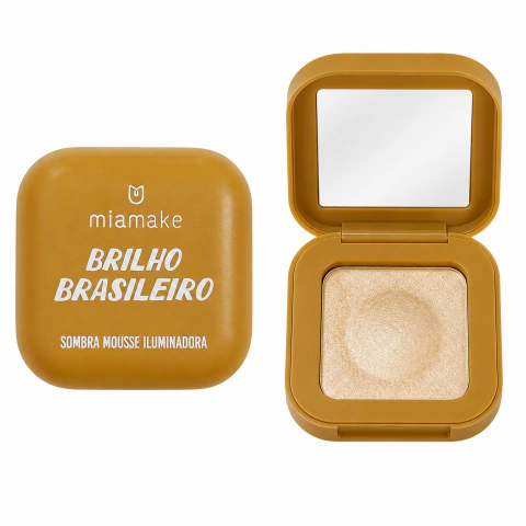 SOMBRA MOUSSE ILUMINADORA COM ESPELHO 4G
