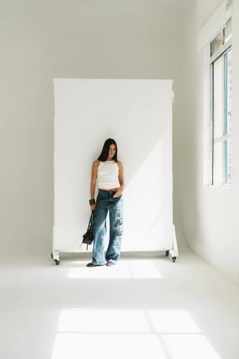 Calça cargo Lua