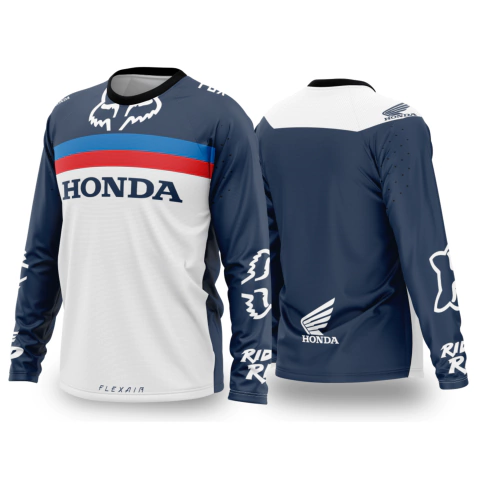 Camisa de Motocross Honda - (Azul) - comprar online