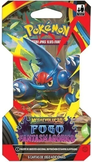 Blister Pokémon TCG – Mega Evolução Fogo Fantasmagórico - comprar online