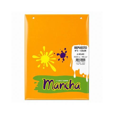REPUESTO DIBUJO MANCHA N°5