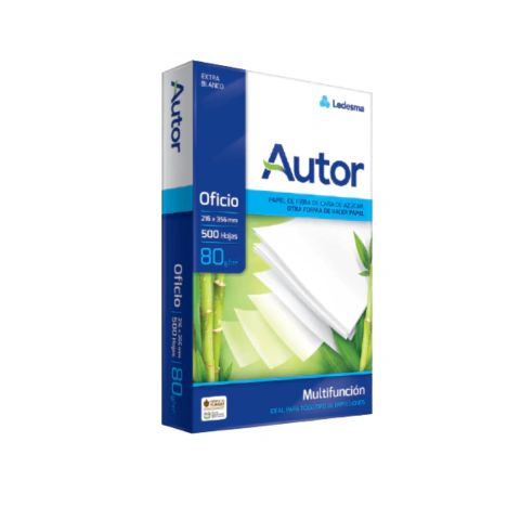 RESMA AUTOR OFICIO 80 GRS 500 HOJAS