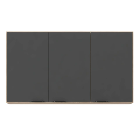 Armário Aéreo 3 Portas 120 cm Firenze Demóbile