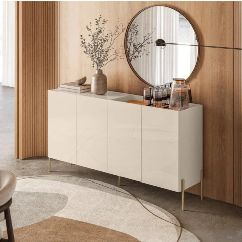 Buffet Cais 4 Portas 149,5 cm Madetec
