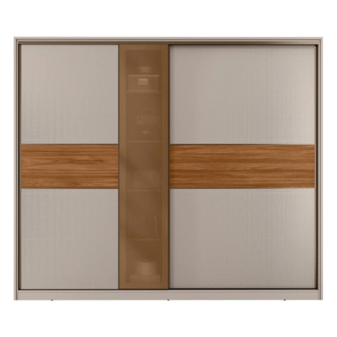 Guarda-Roupa Casal Authentic 2 Portas Demartêz