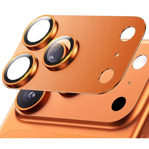Vidrio templado de cámara metalizado para Iphone 17 Pro / Pro Max - comprar online