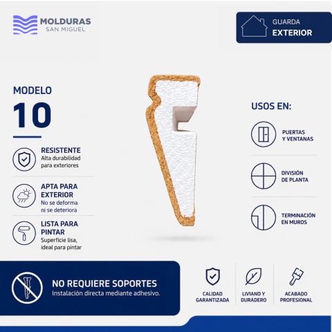 GUARDA EXTERIOR – MODELO GE-10