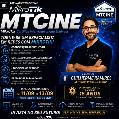 Treinamento MTCINE(v7) - EAD ao vivo