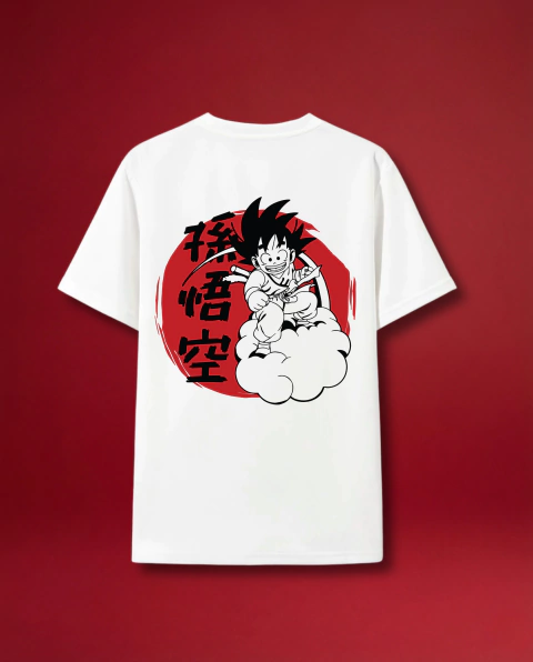 Remera Goku Nube Voladora - Colección de ANIME 90´