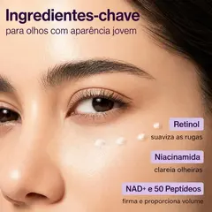 NUMBUZIN No.9 Creme para Olhos Volumizador NAD + Retinol 10ml - comprar online