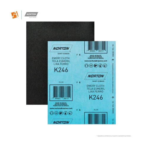 TELA ESMERIL K246 #220 - IVA INCLUIDO
