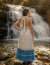 Vestido frente única indiano. - comprar online