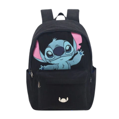 Mochila Corderoy Stitch DISNEY - SmileUp Tienda