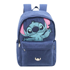 Mochila Corderoy Stitch DISNEY - comprar online