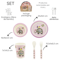 SET DE PLATOS INFANTIL TRENDY - comprar online